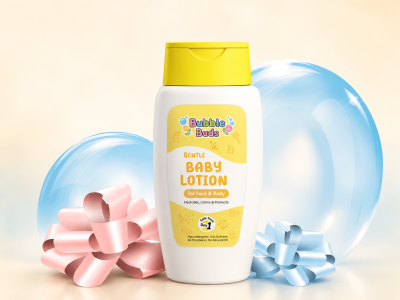 bubble baby lotion